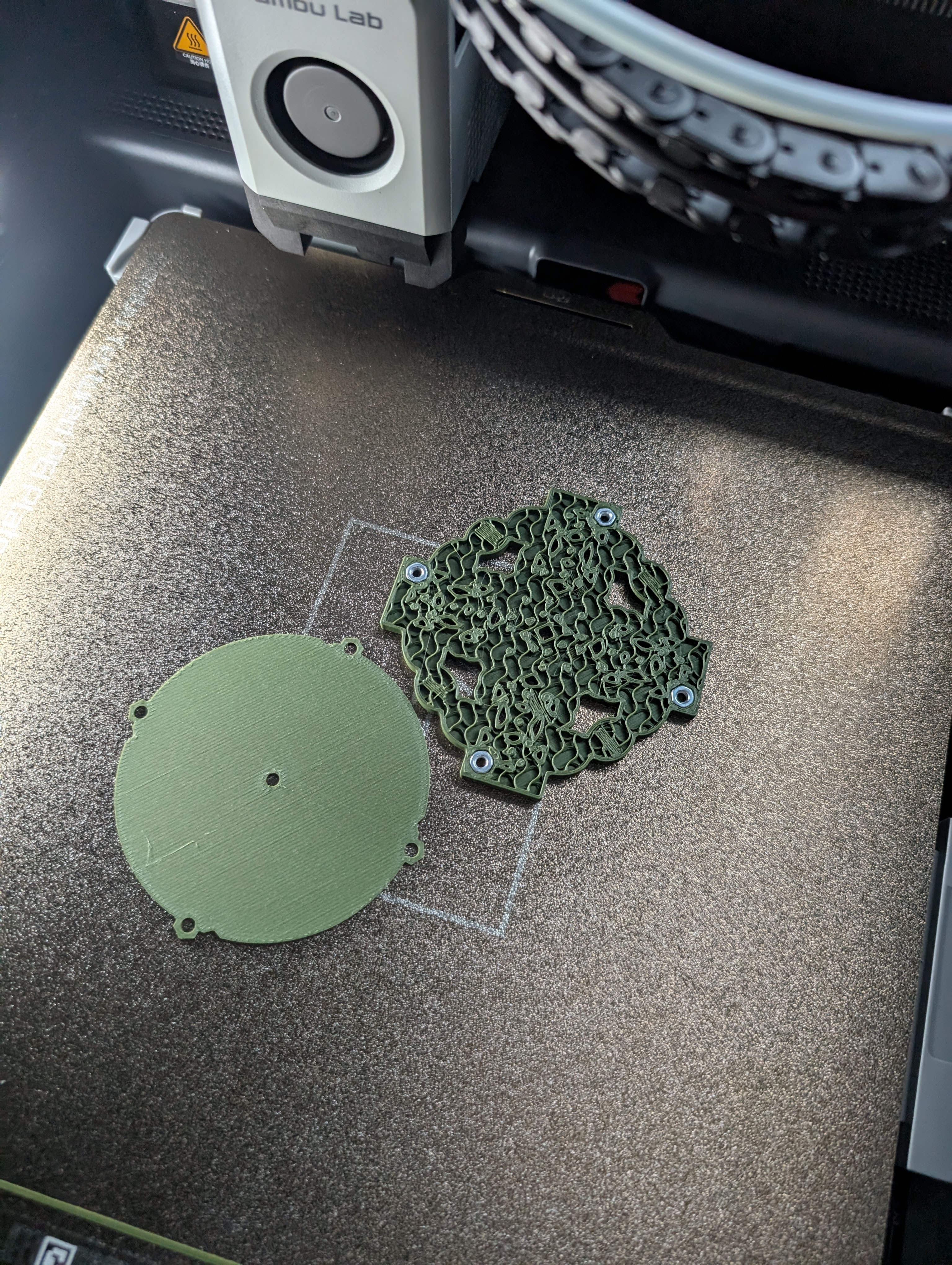Celtic Cross Mountable - Embedded M3 Nuts — miniatura 3
