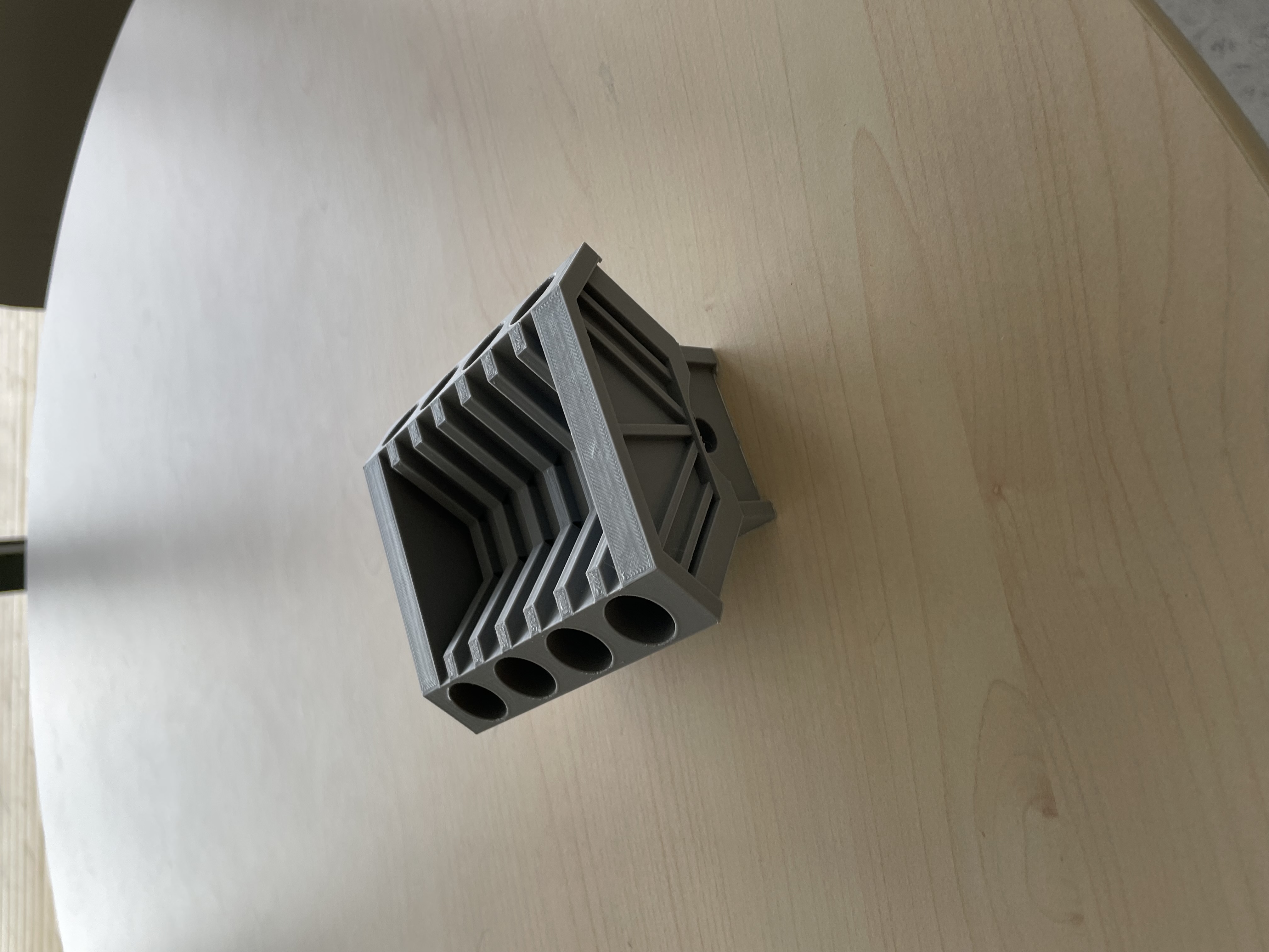 V8 Engine block pen holder