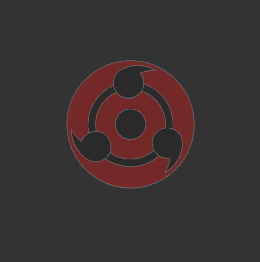 Naruto Sharingan Keyring — miniatura 2
