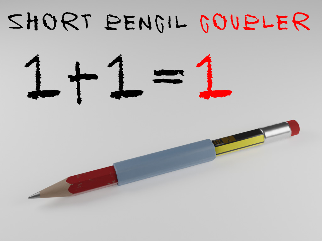 Short pencil coupler