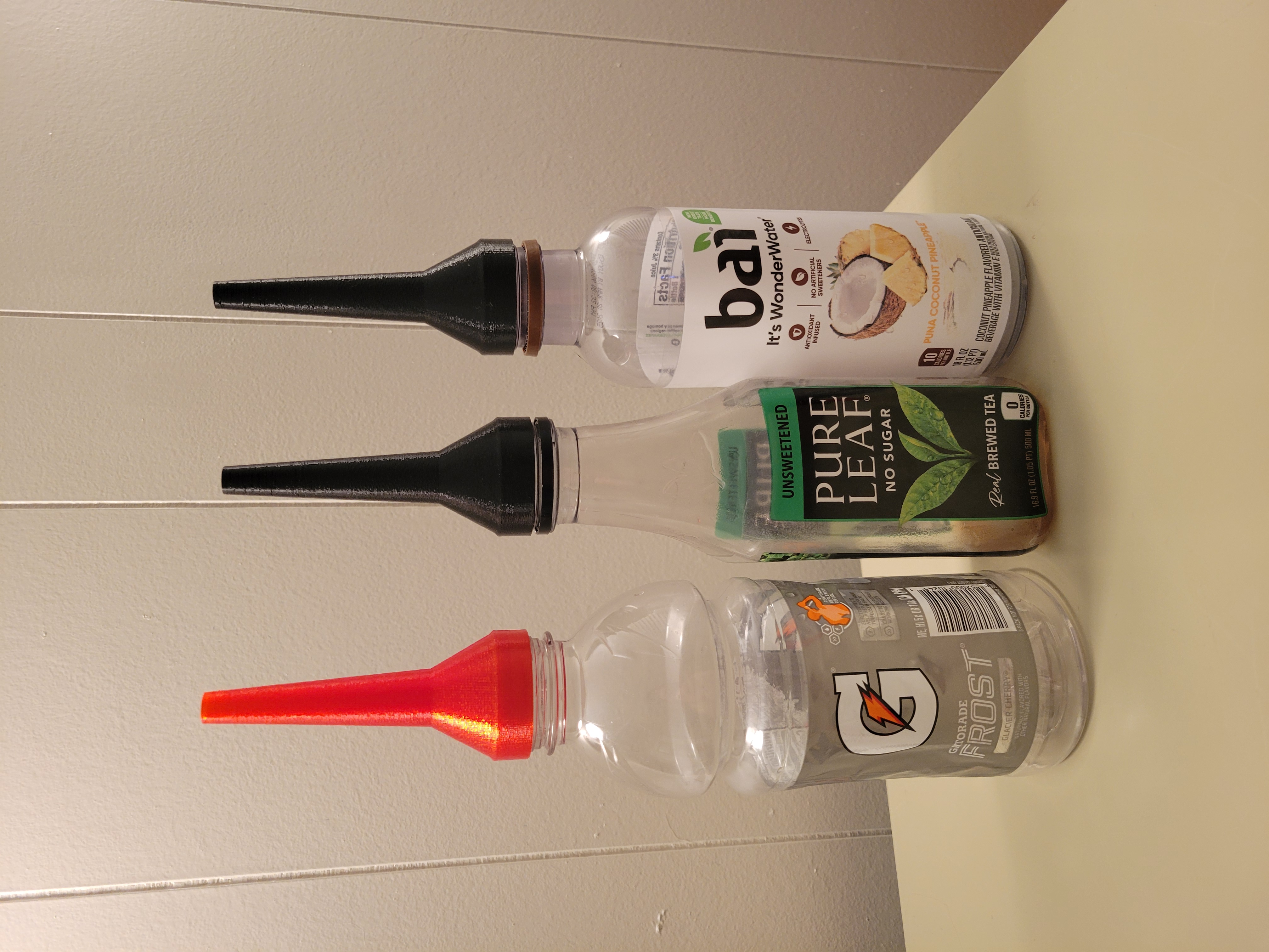 Water bulb nozzle for Gatorade, Pure Leaf, & Bai bottles