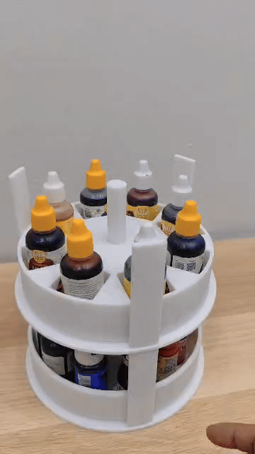 Stackable Spinning Bottle Organizer
