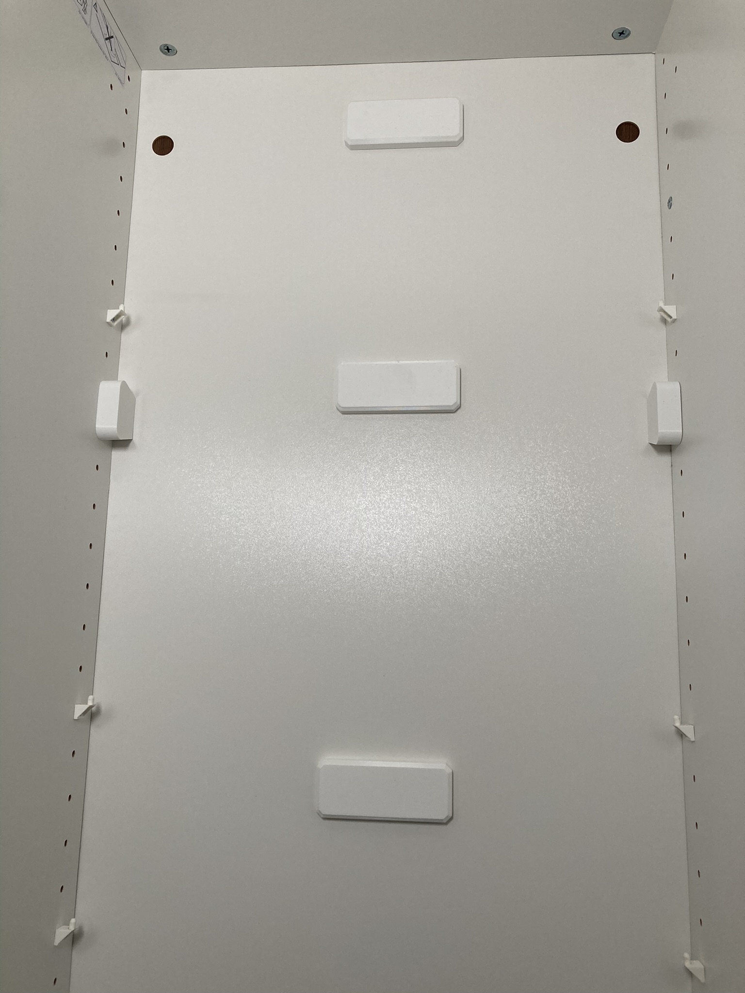 IKEA PAX additional back panel holder