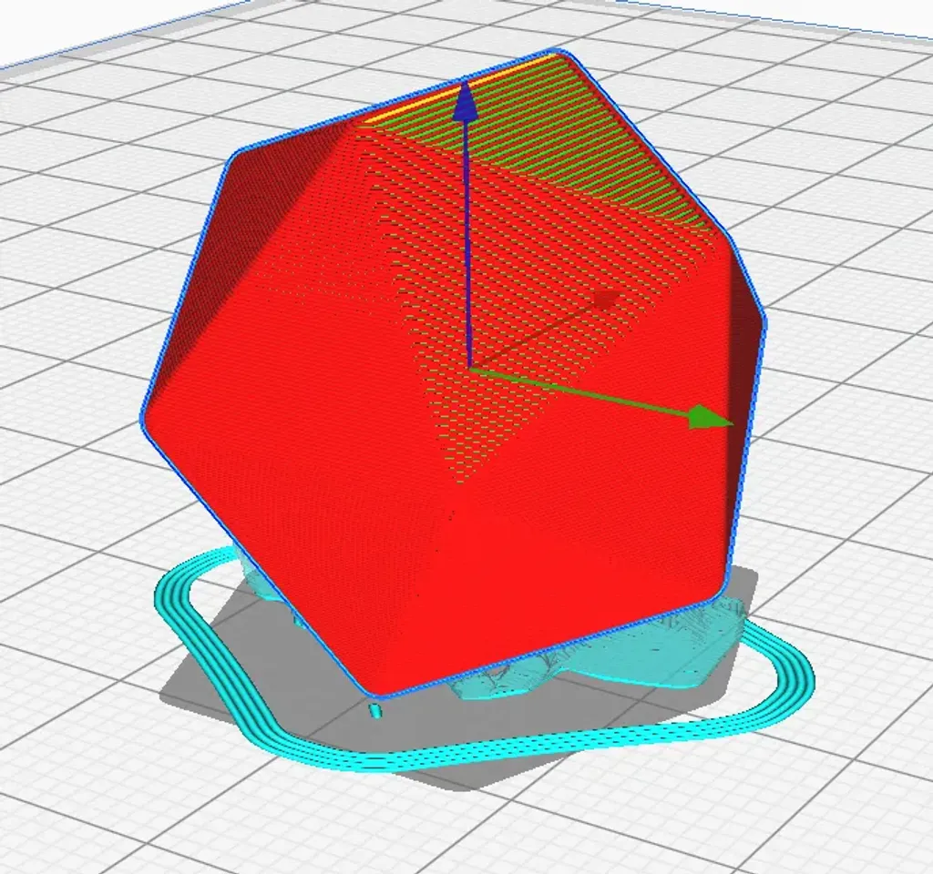 20 Sided Dice - Blank by Visceral3D | Download free STL model | Printables .com