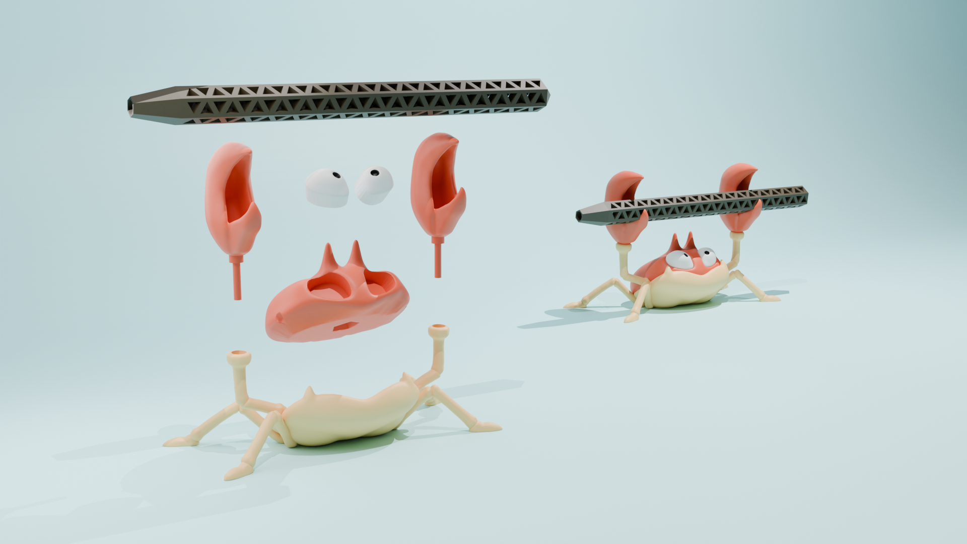 Krabby - Pen Holder