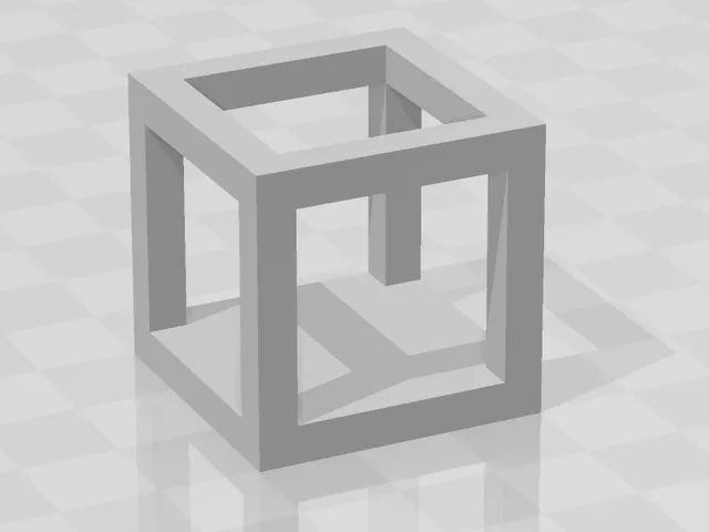 The empty cube