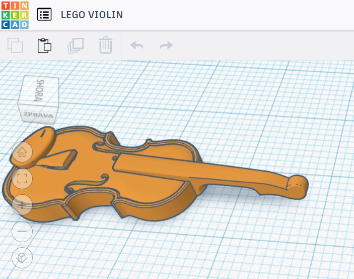 LEGO VIOLIN — miniatura 2