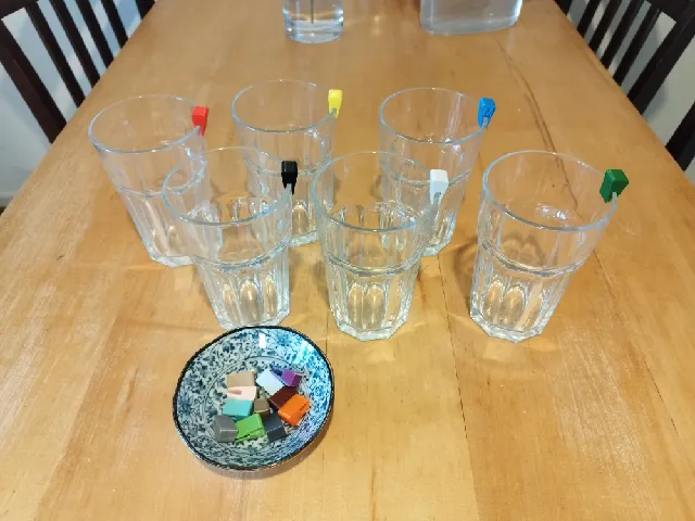 drinking glass marker