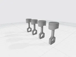 Piston Engine by Tom Sender 2007 | Download free STL model | Printables.com