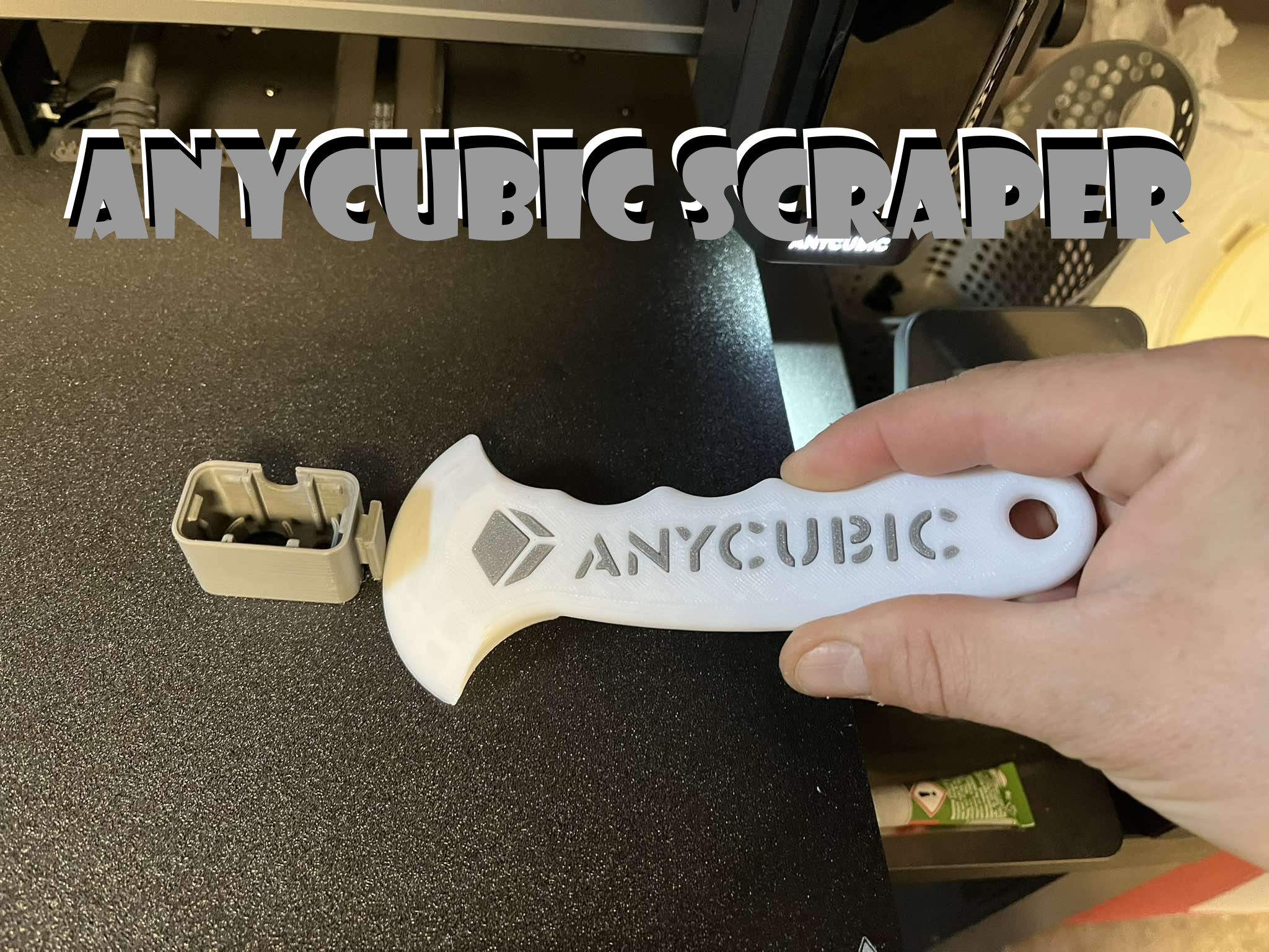 Anycubic škrabka na bed ergonomická, scraper