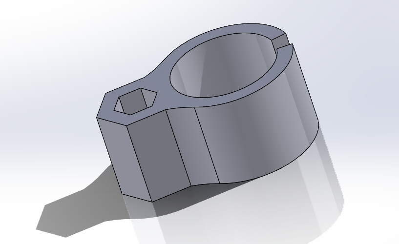 4mm hex standoff capacitor mount