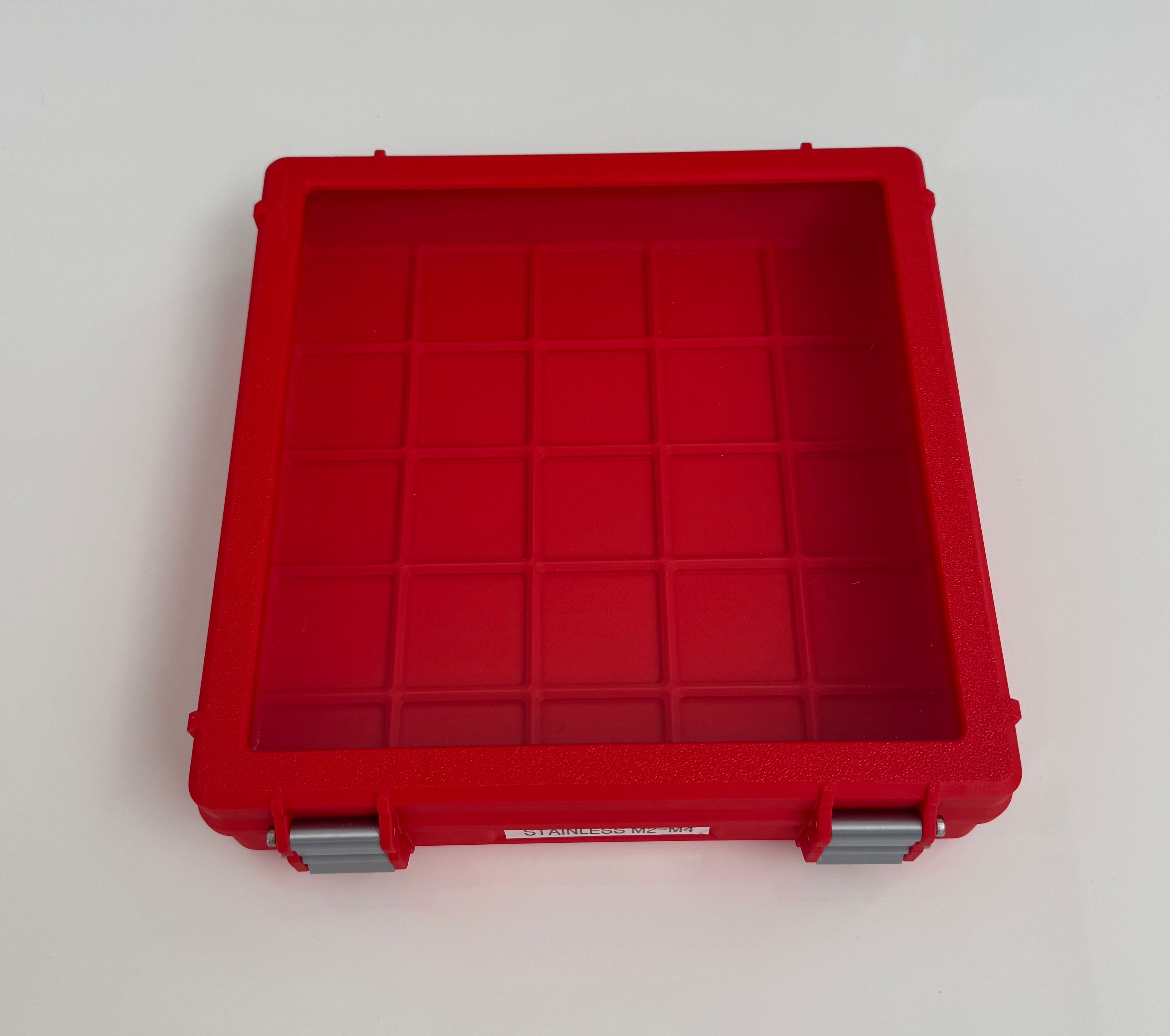 Stackable Gridbox 5x5 for small parts