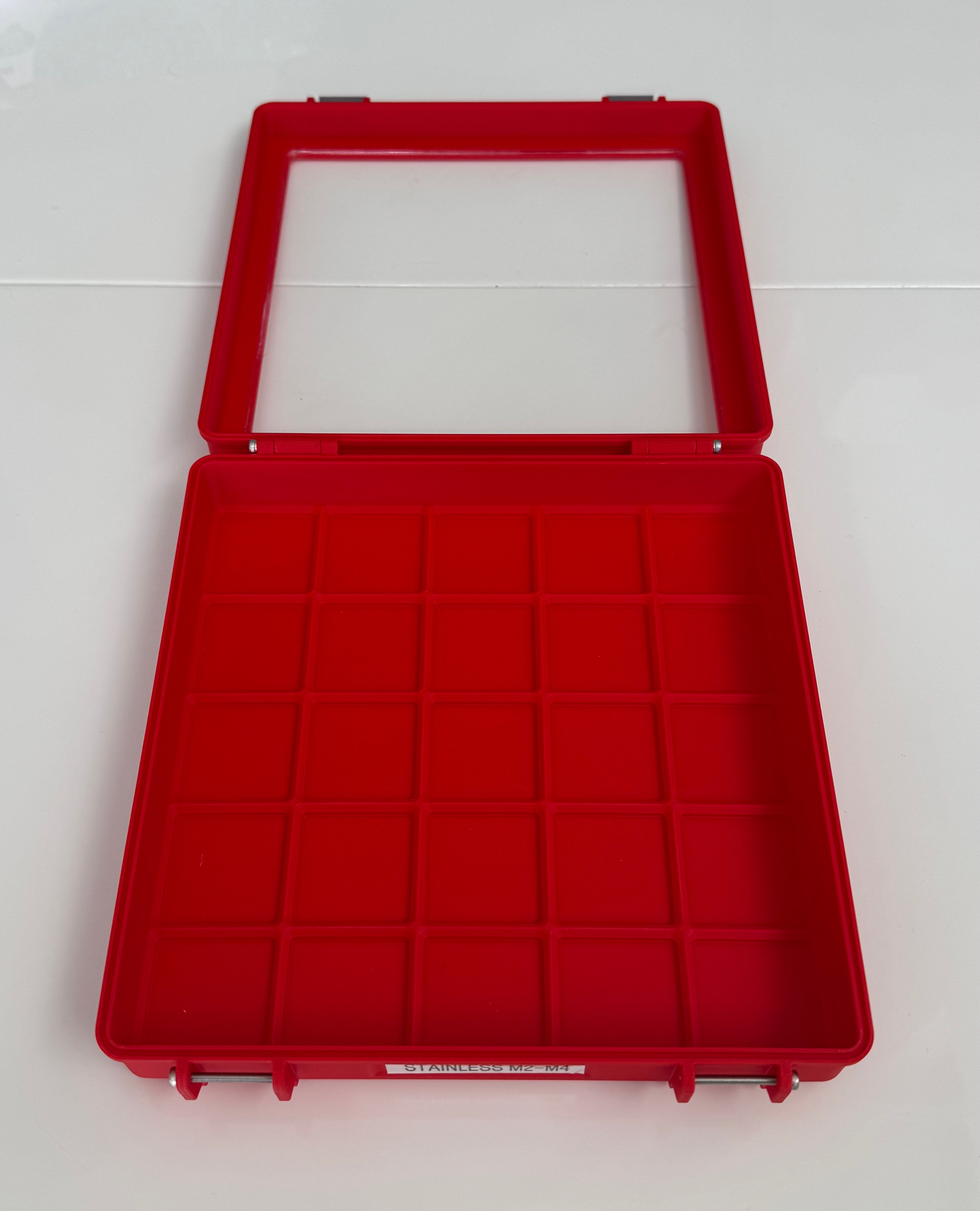 Miniatura 2 do modelo 3D Stackable Gridbox 5x5 for small parts
