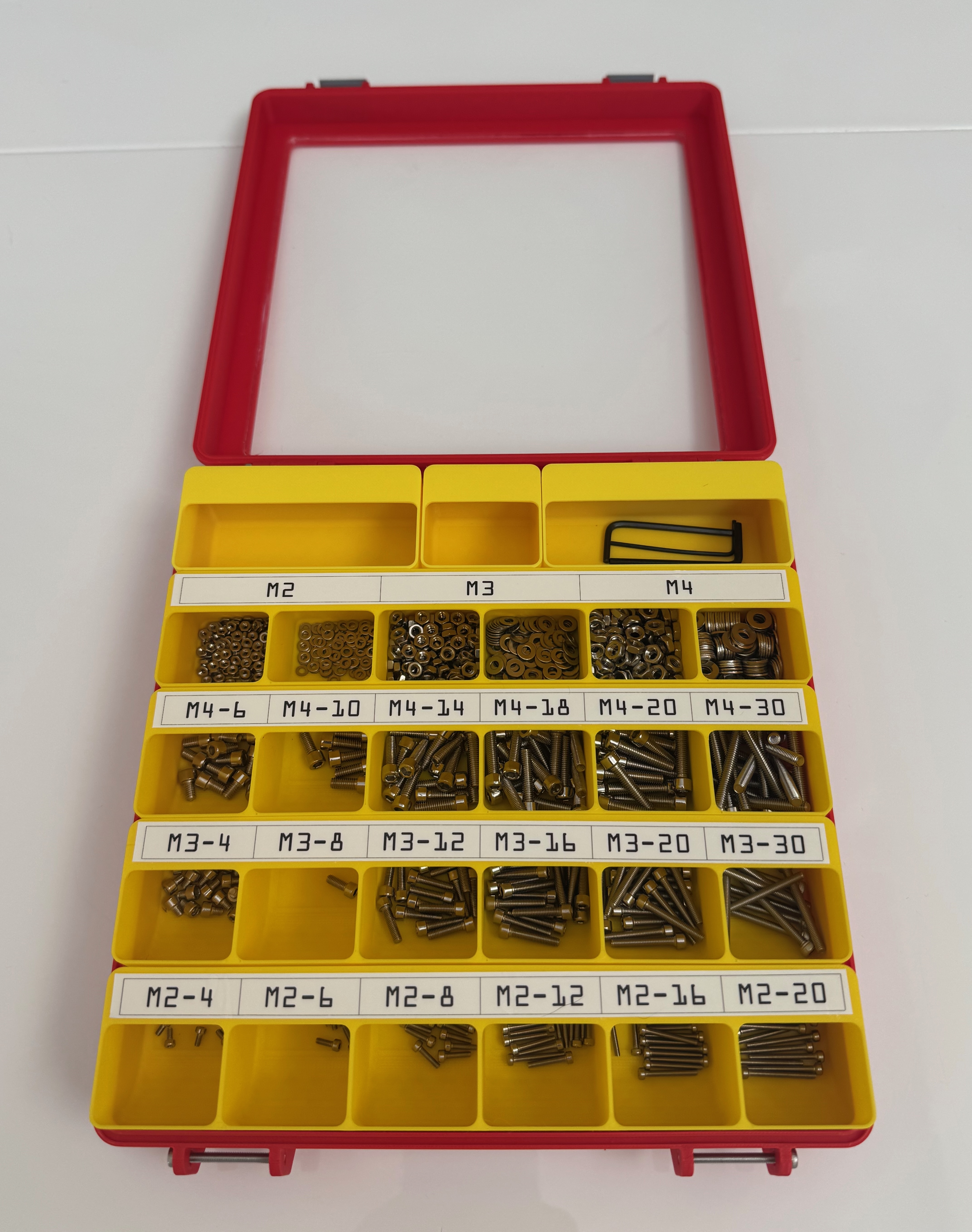 Miniatura 4 do modelo 3D Stackable Gridbox 5x5 for small parts
