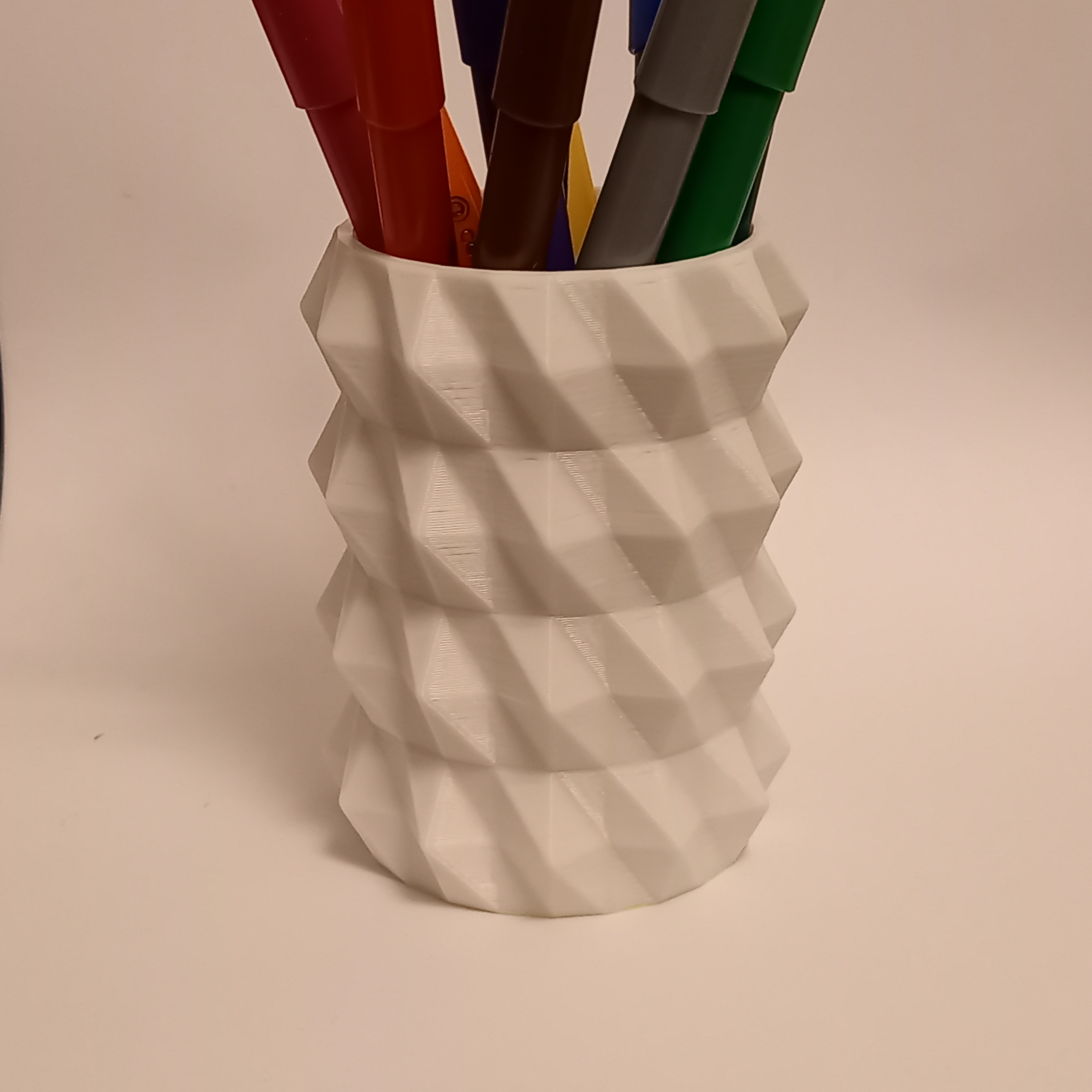 Pencil holder by pzeleny download free stl model printables