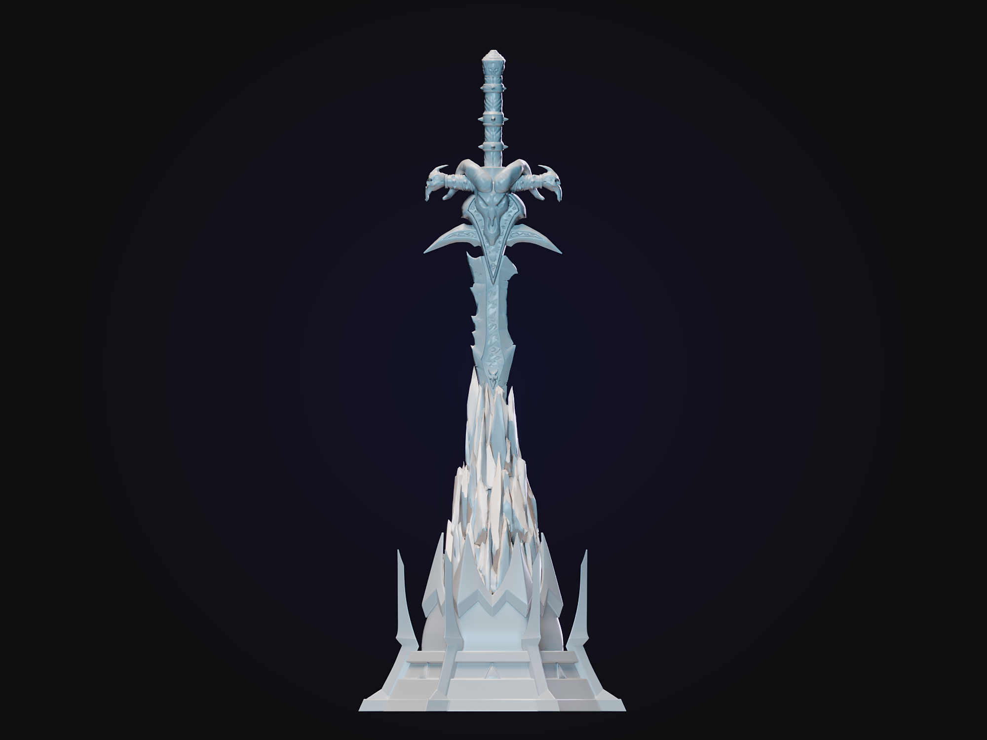 Frostmourne with stand