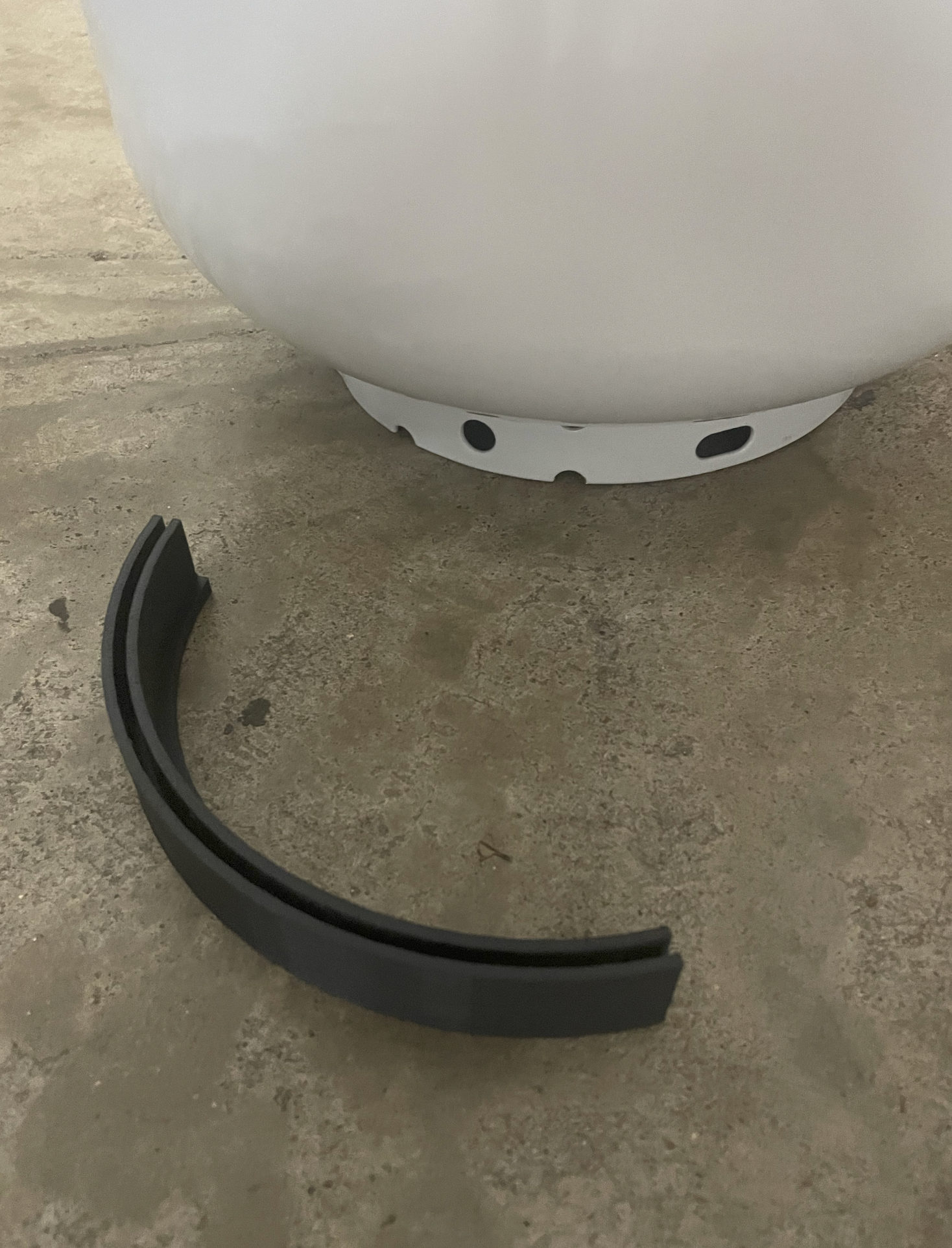 Propane Tank Bottom Ring and Third Ring for 180mm beds