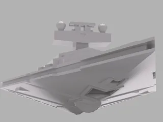 Star Destroyer by Alexand3DP | Download free STL model | Printables.com