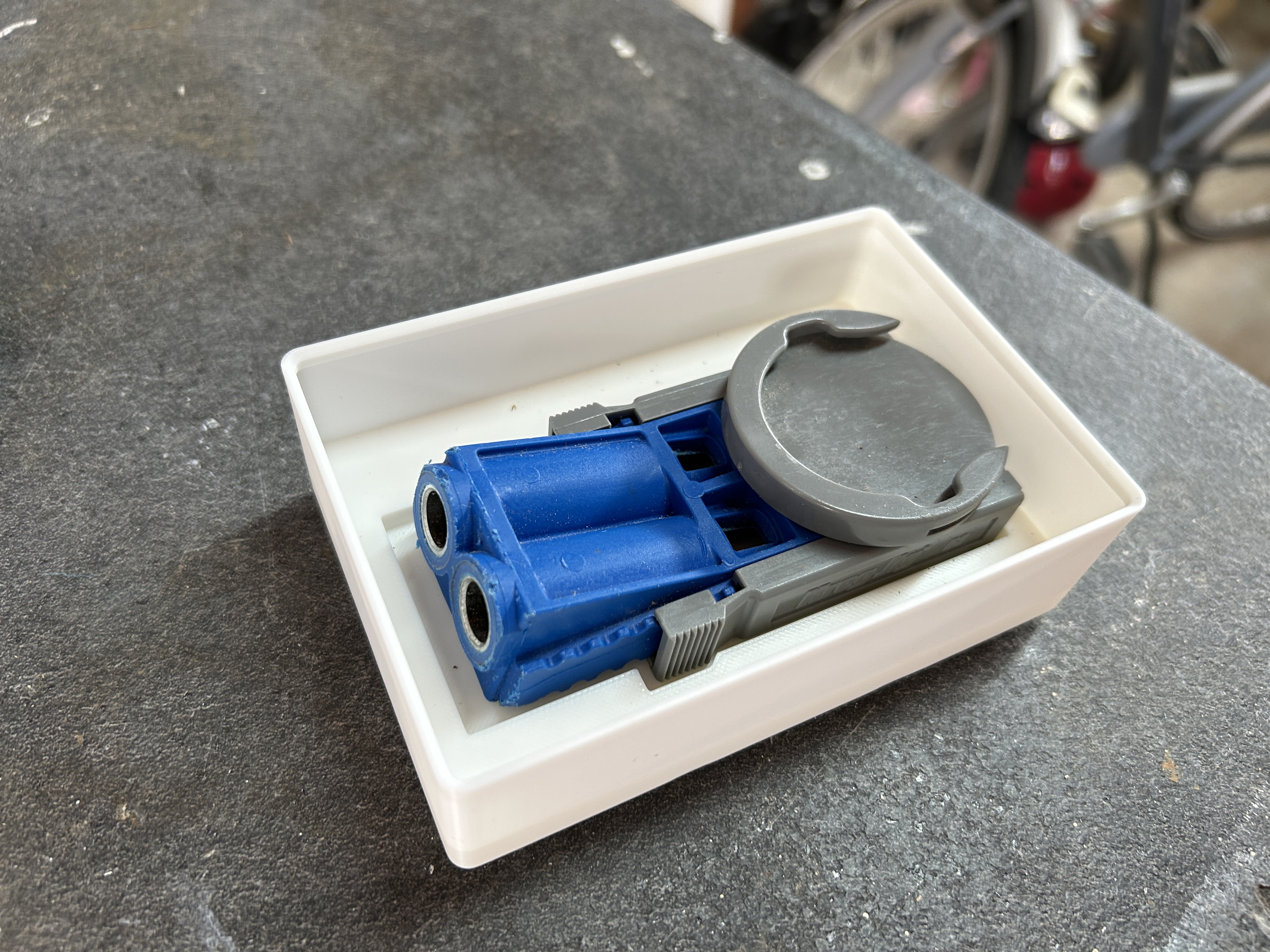 Gridfinity Kreg Pocket Hole Jig R3 Holder