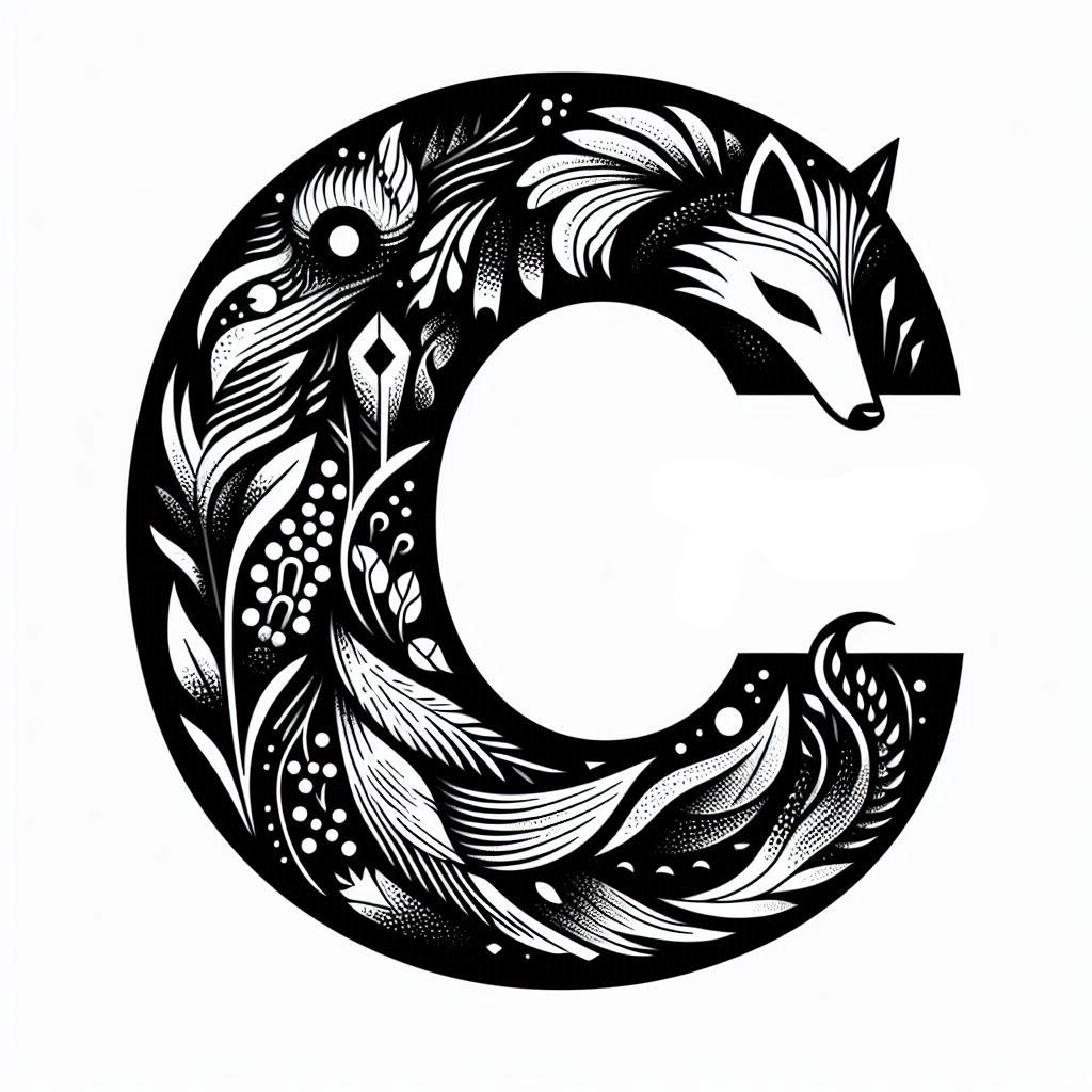 Crazy alphabet: Letter C