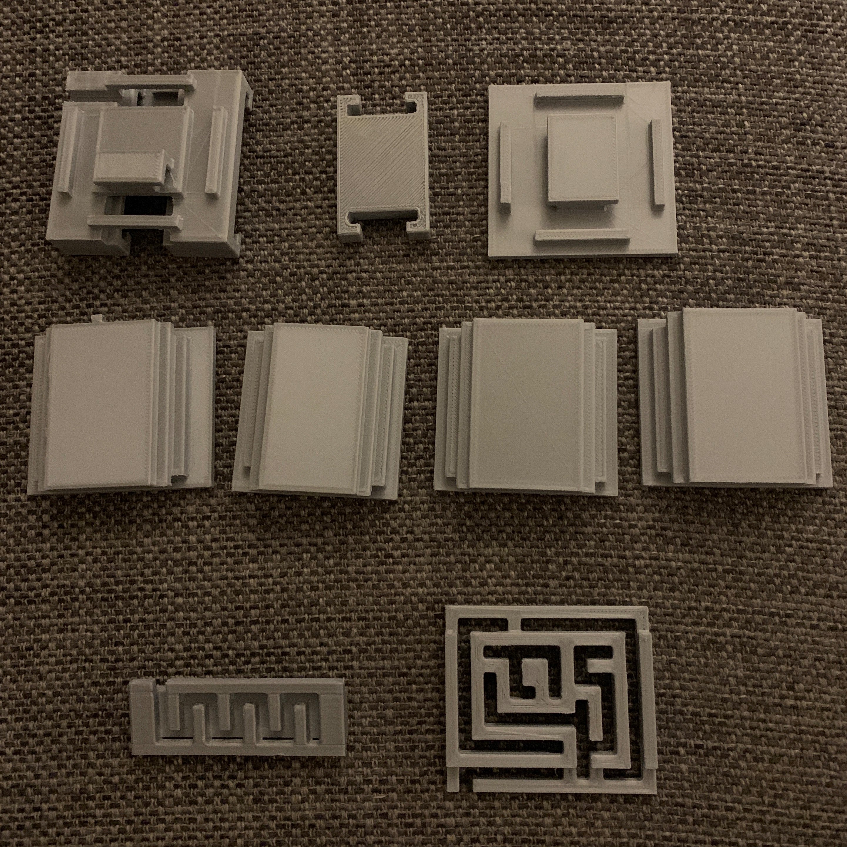 Miniatura 7 do modelo 3D Sliding puzzle box from hell