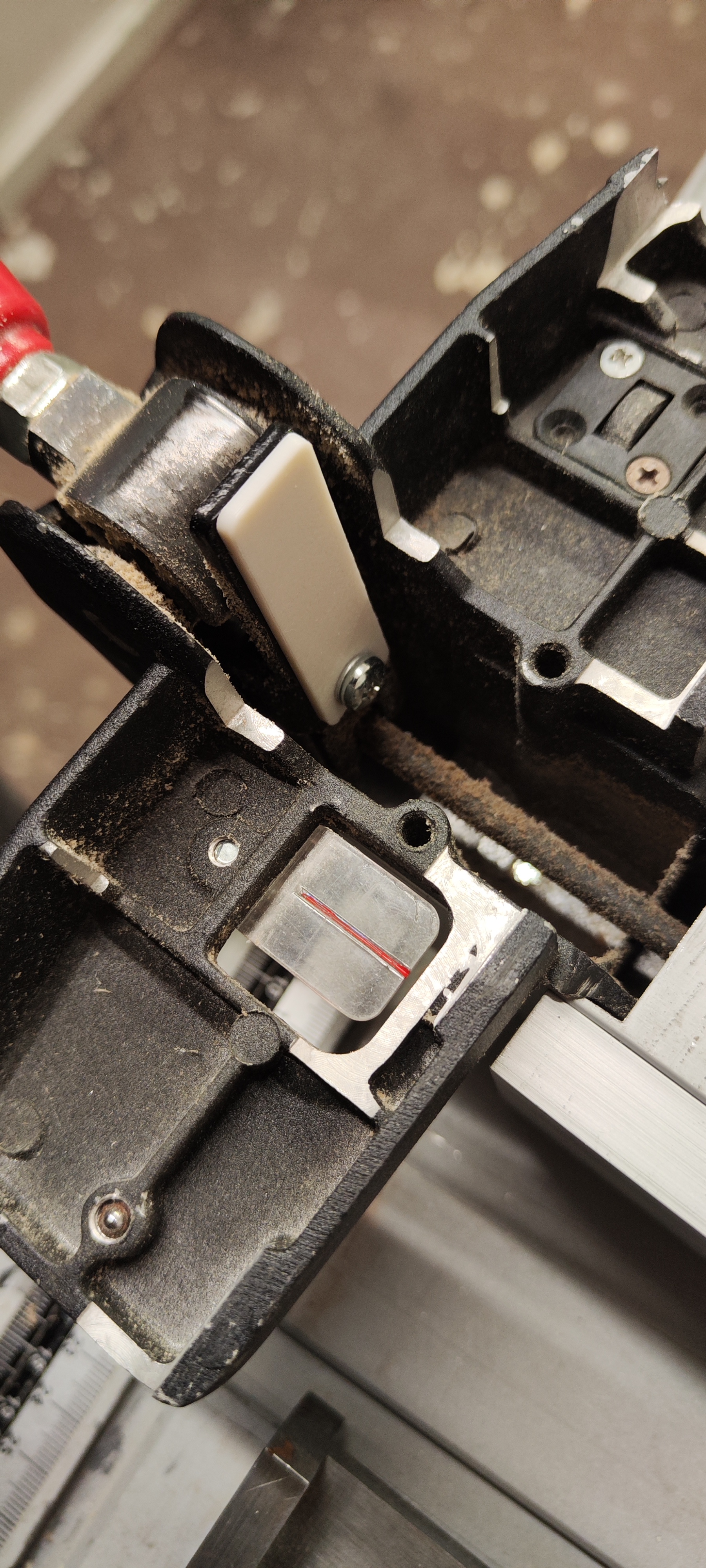 Metabo TS 254M Parallelanschlag Klemmplatte