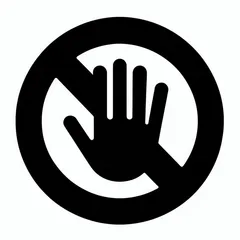 Sign: DO NOT TOUCH