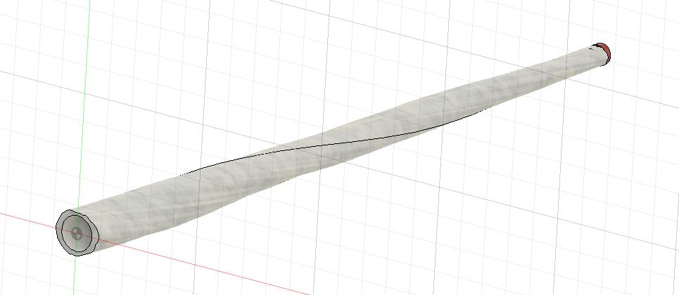 Narwhal Tusk Didgeridoo - Smooth Inner Surface