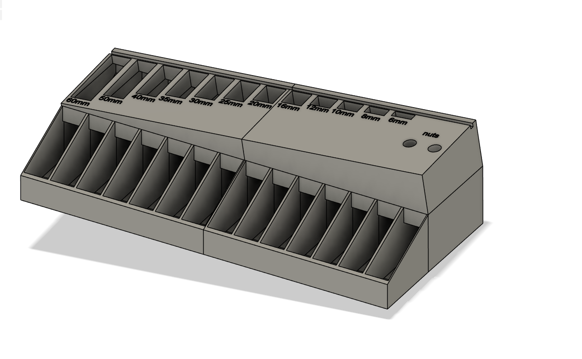 Better M3 Bolt Sorter 3D model thumbnail