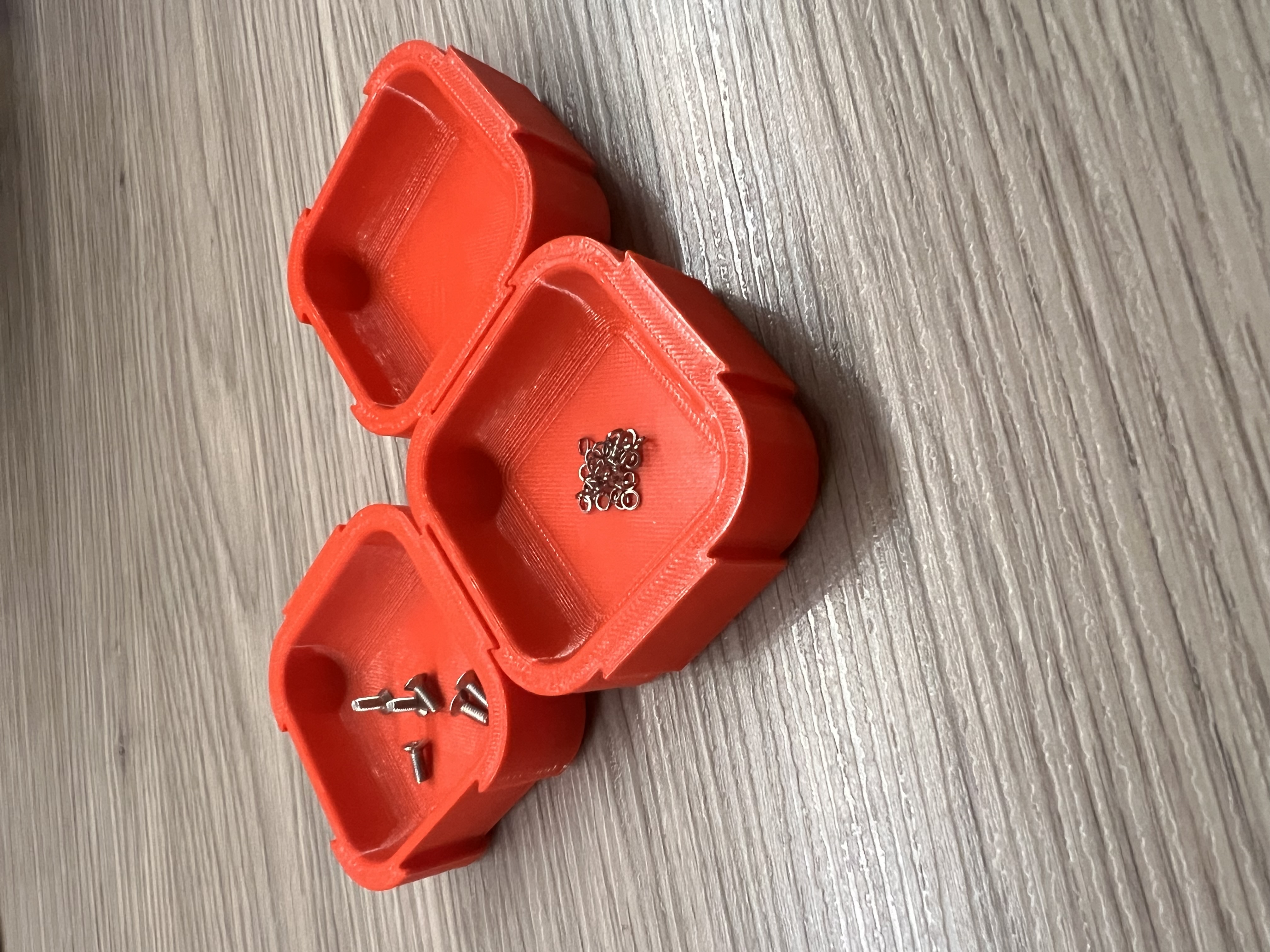 Interlocking, magnetic project trays