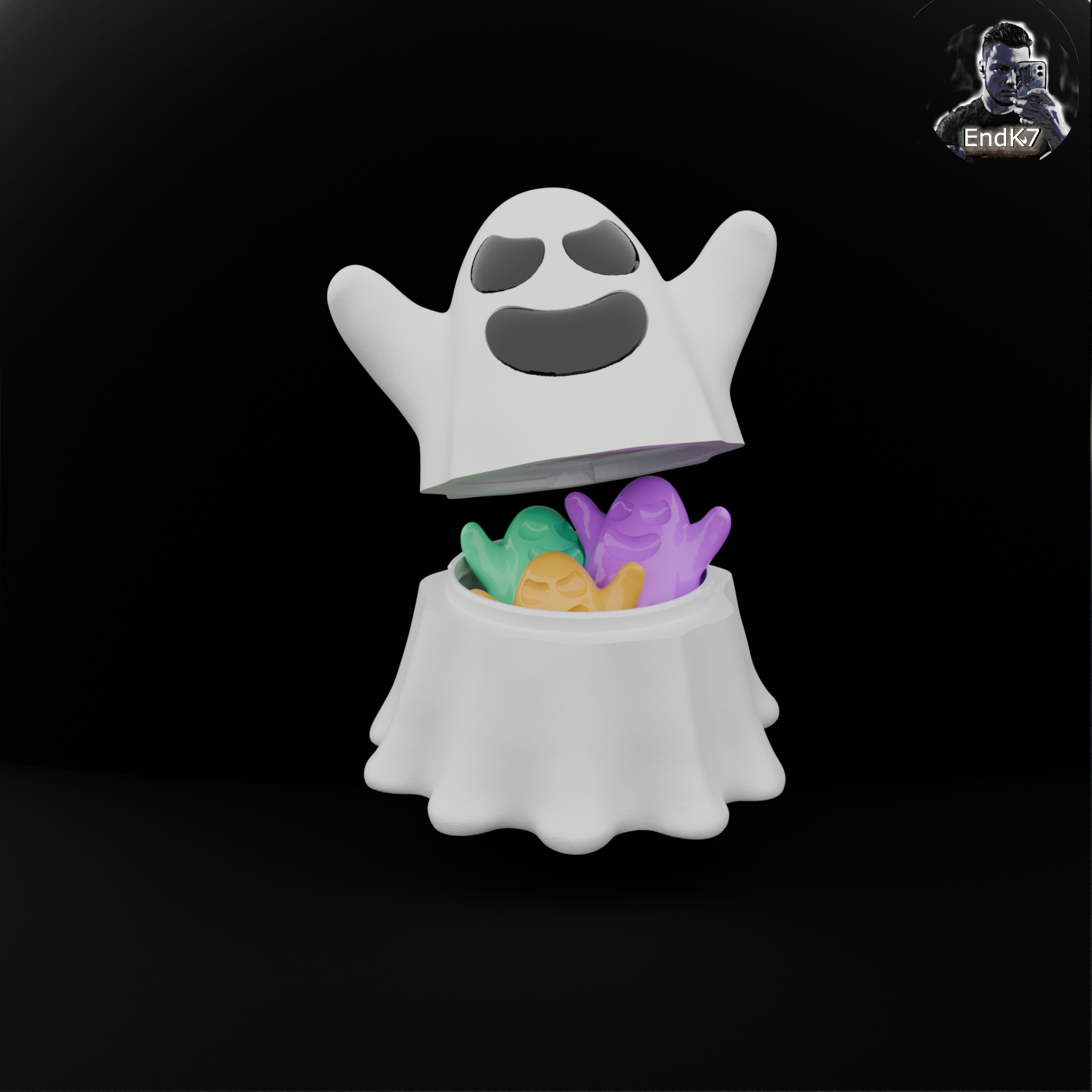 Ghost Container Storage by EndK7 | Printables Store