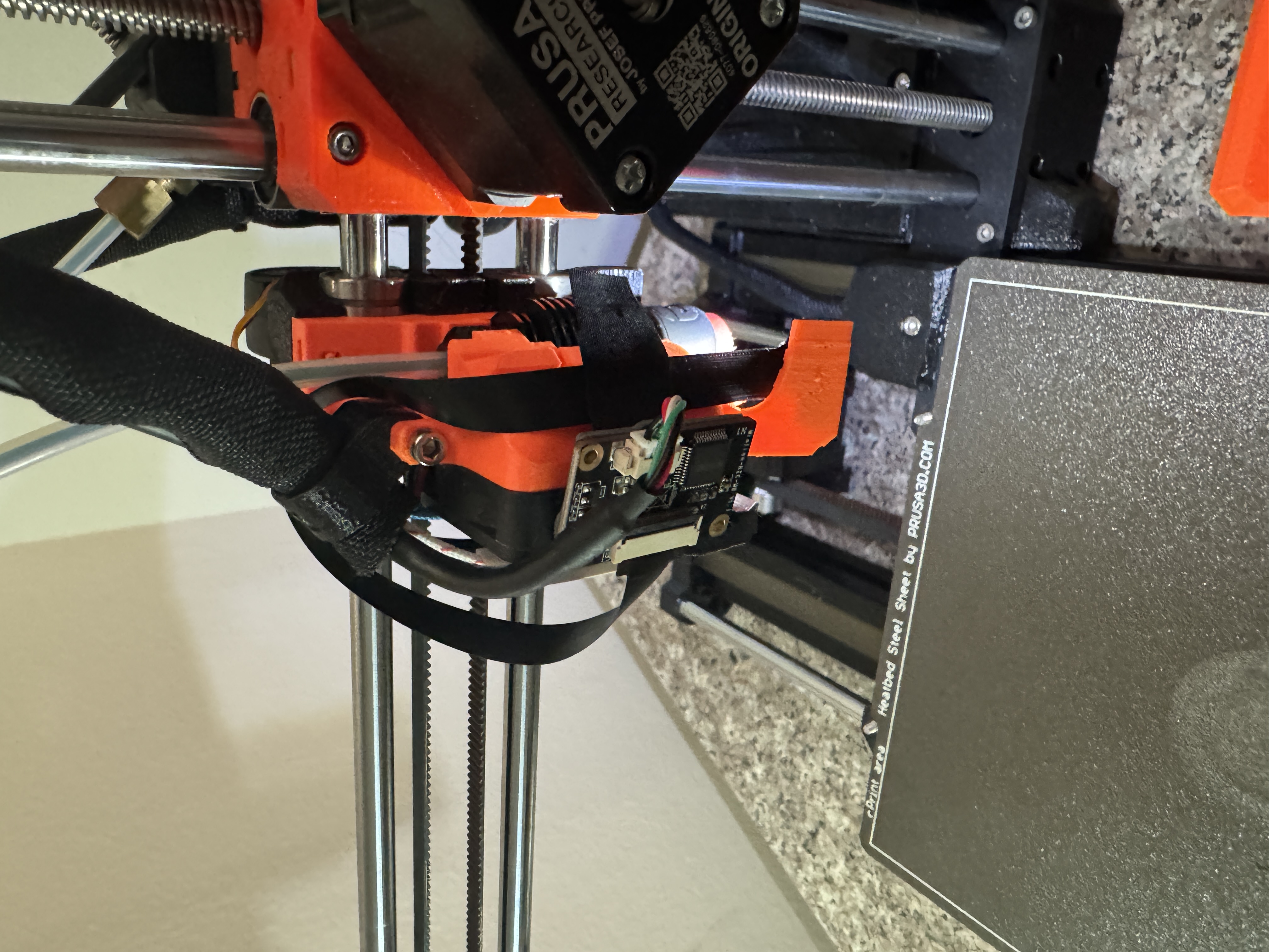 Prusa Mini Revo Mintion Nozzel Cam Mount