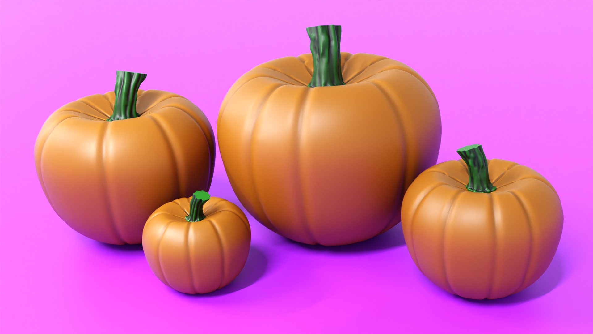 Realistic pumpkin with detachable Stem!