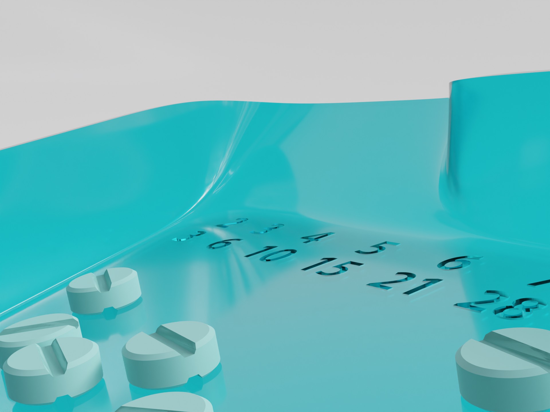 Medical Tablet Counting Triangle — miniatura 3