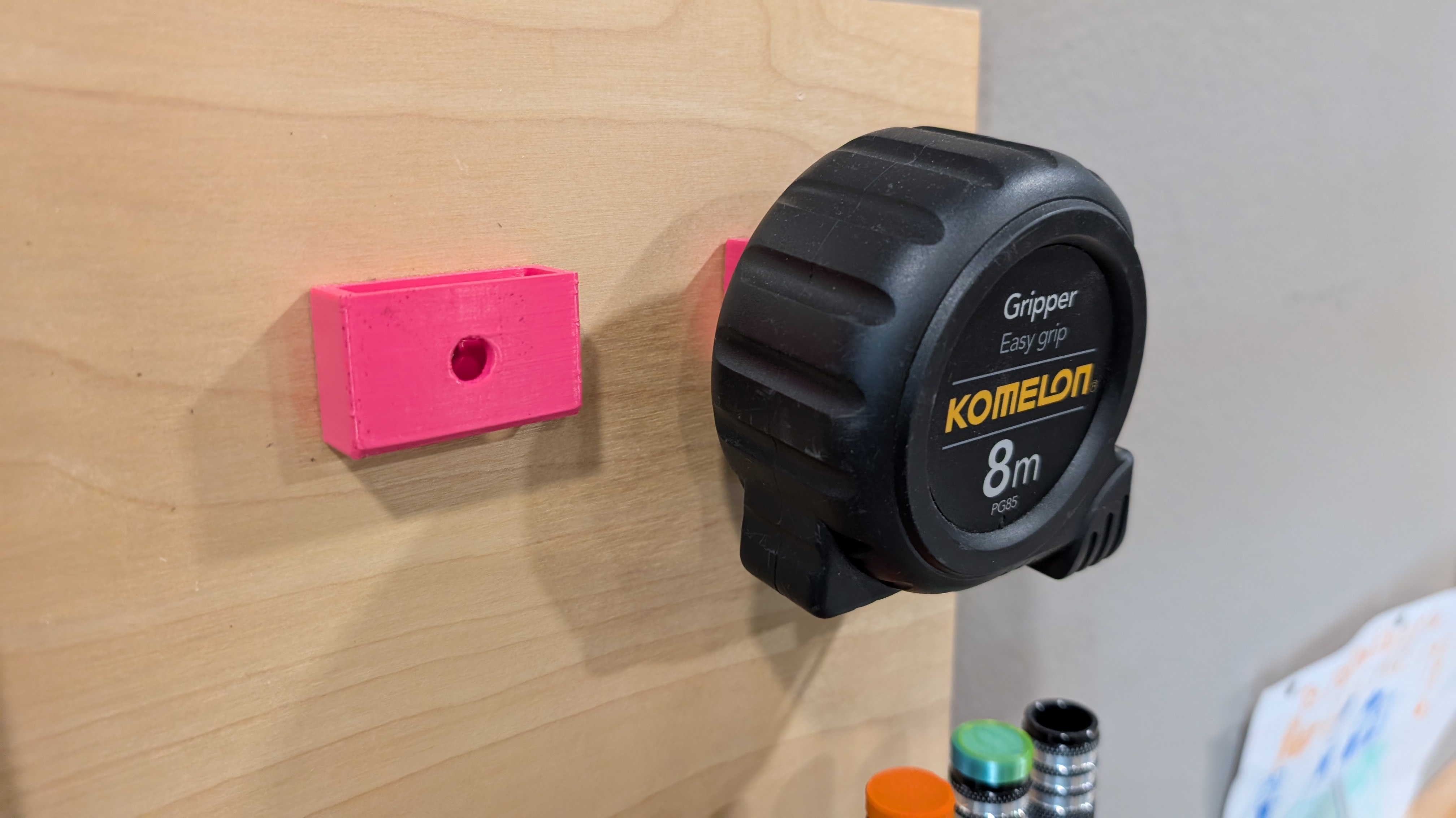Wall Mounted Tape Measure Holster