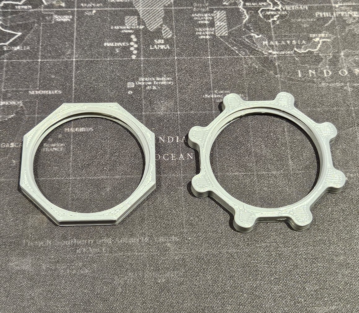 Miniatura 3 do modelo 3D Lock Nut for Adjustable Height Support