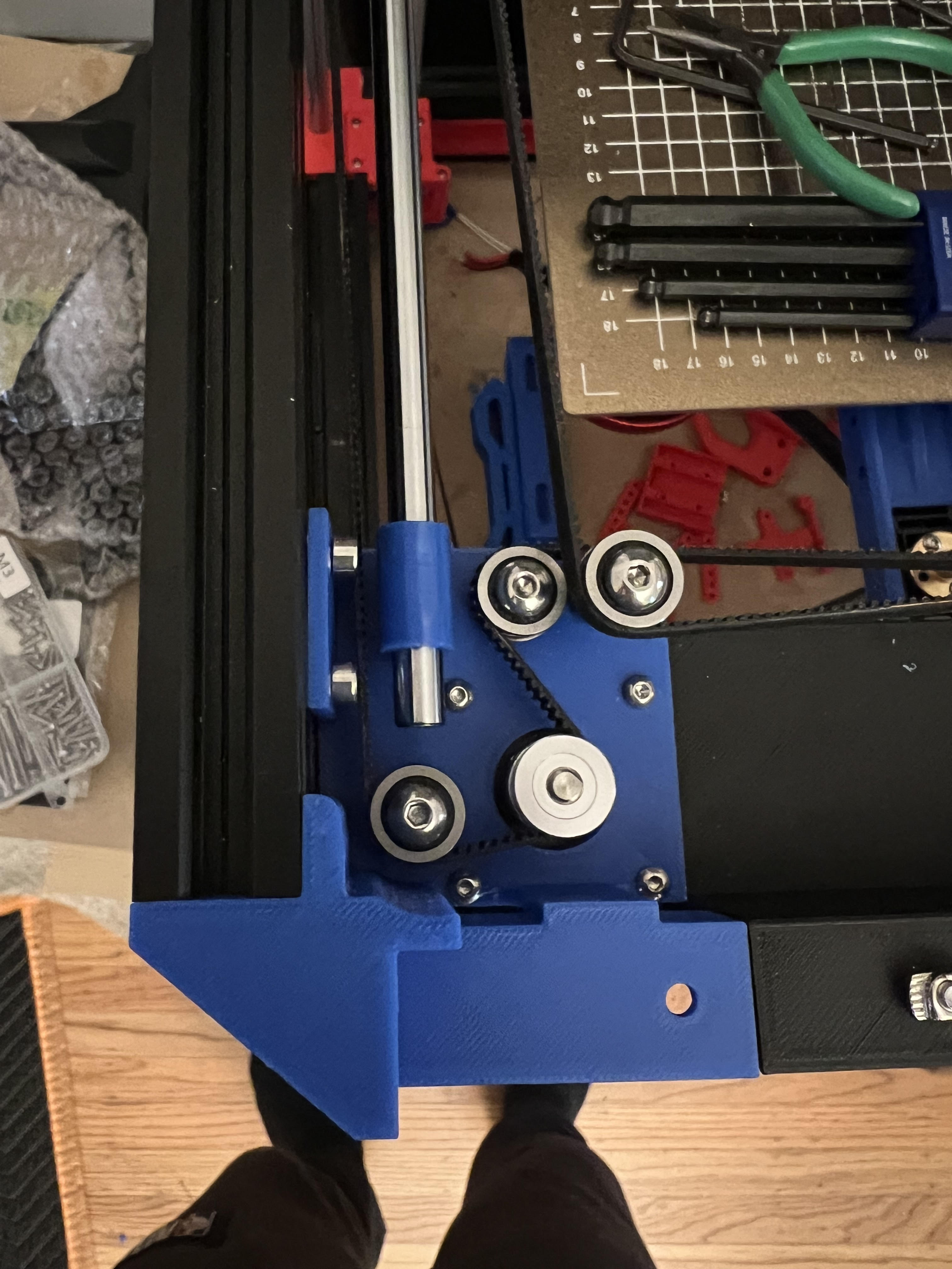 Ender 3 NG Simplified Top Rear CoreXY/Motion 3D model thumbnail