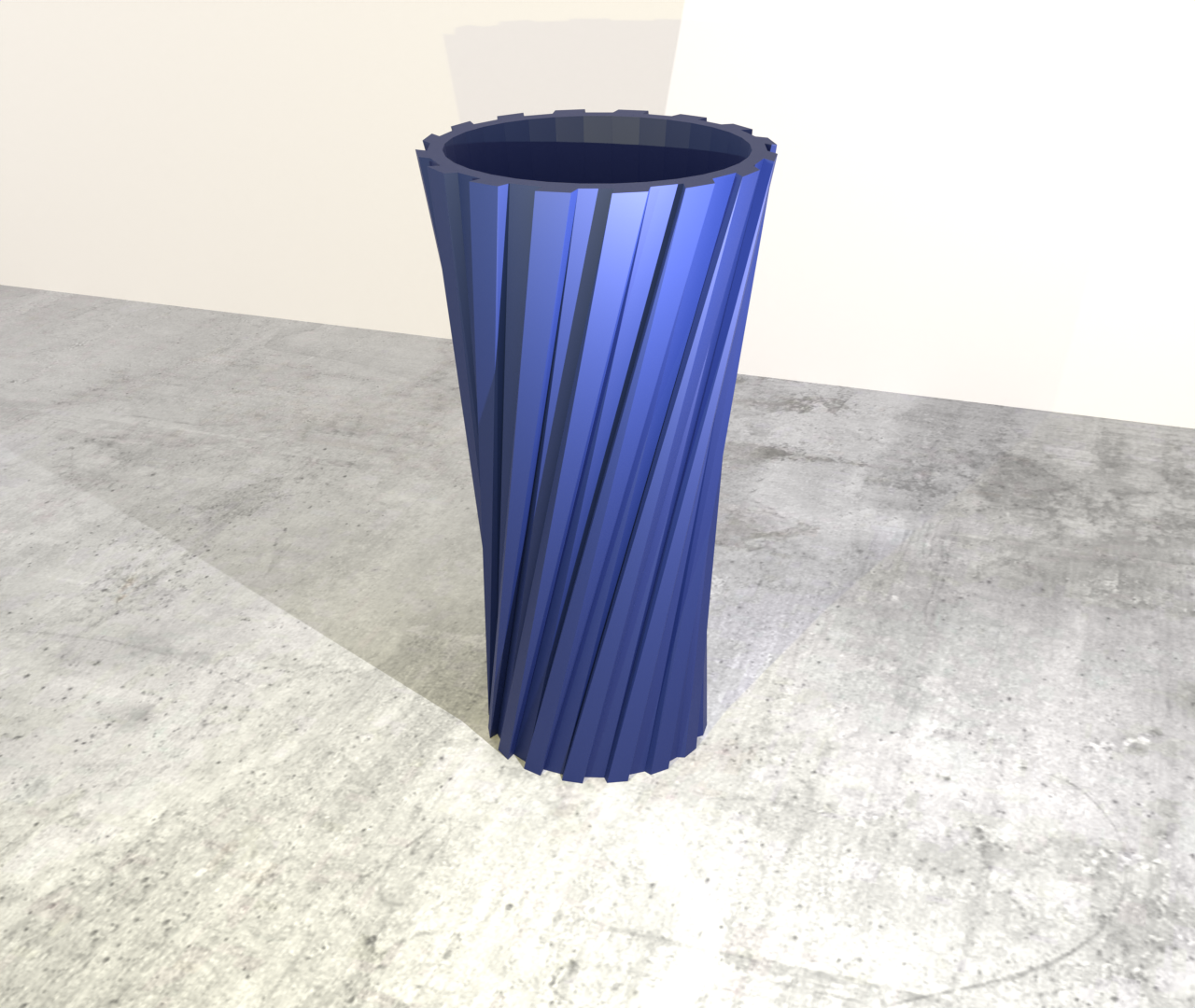 Simple Twisted Vase