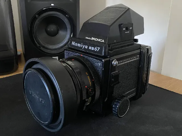 Mamiya RB67 chimney finder adapter for Bronica SQ-A Prism finder
