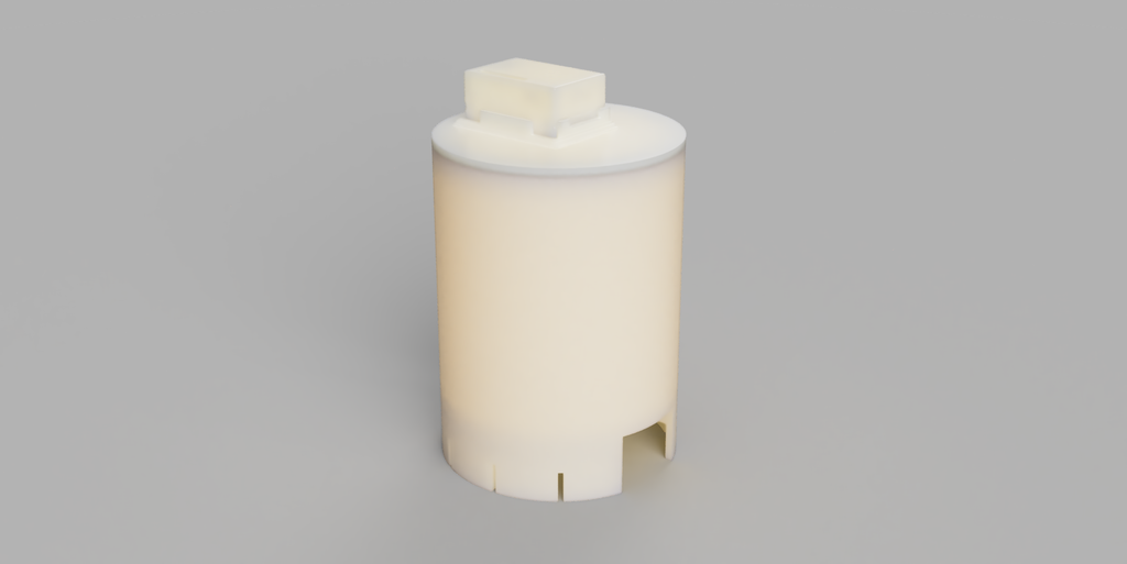 Simplified water meter with lid - AI-on-the-edge