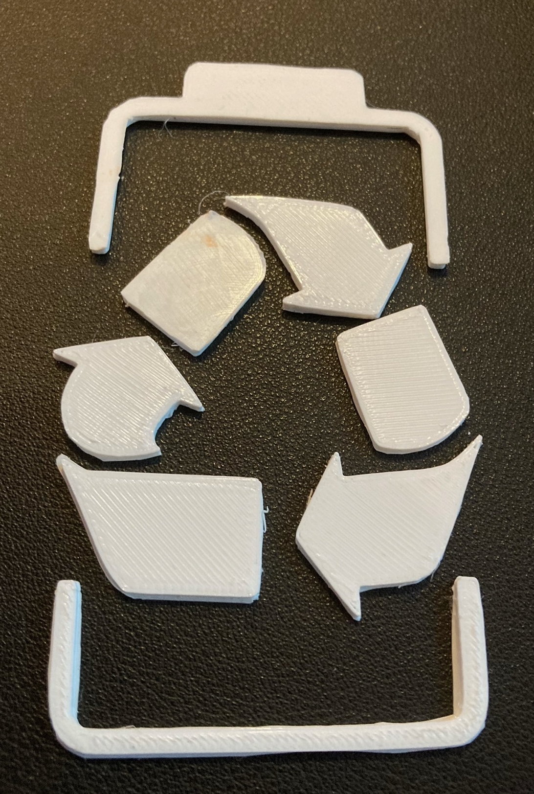 Recycle battery sign