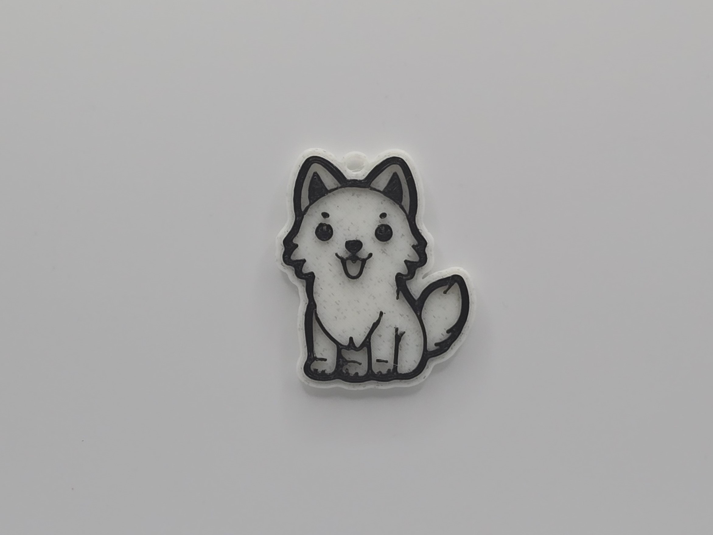 Cute Wolf Keychain
