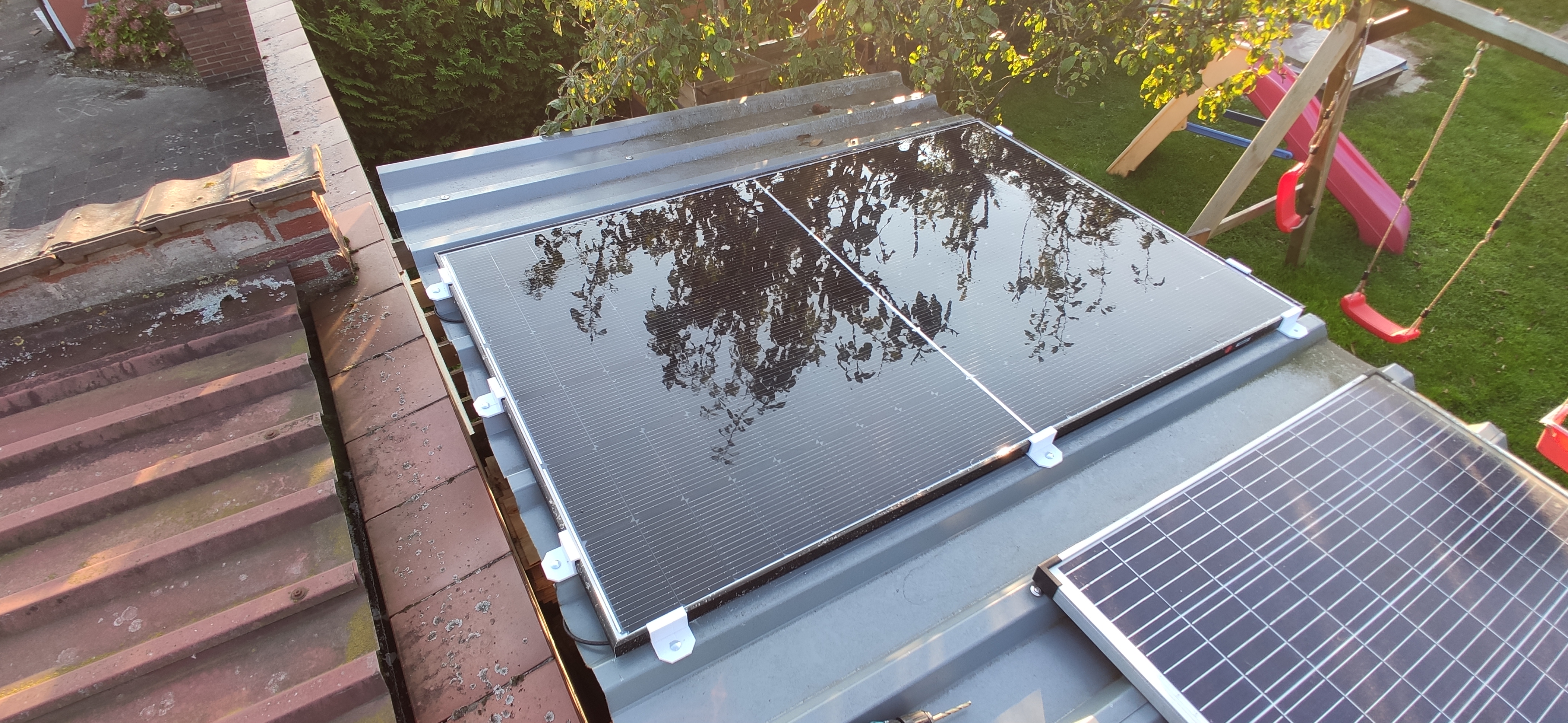 flat solar panel mount / flat solar bracket