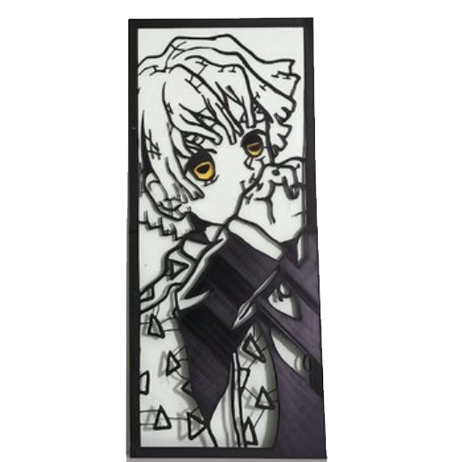 Demon Slayer - Zenitsu -Kimetsu no yaiba 2D Wall art Set