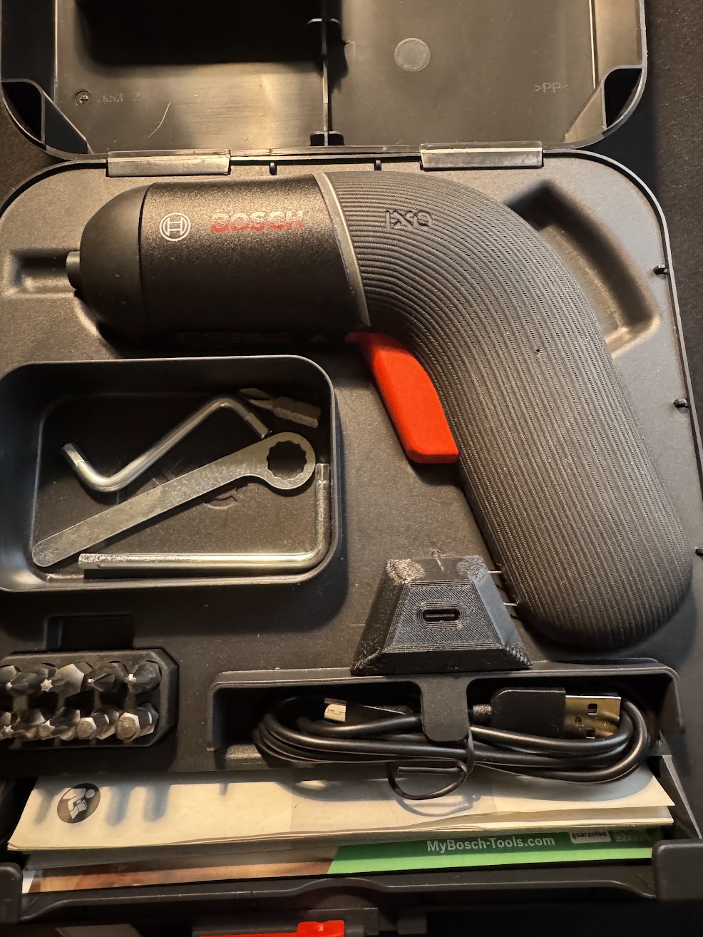 USB Type-C Mod for BOSCH IXO Case