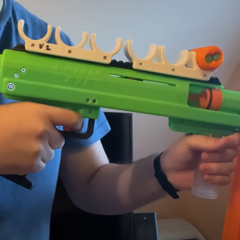 Nerf Silly Shell Carriers/Holders - Picatinny Mounted by Sillybutts ...