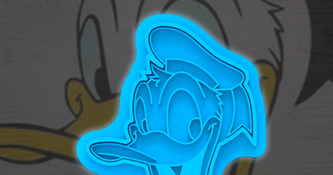 Donald Duck cookie cutter by grillgifs2025 | Download free STL model
