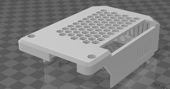 Modified PI5 case lid with GPIO and cable routing autorstwa arthur1234 ...