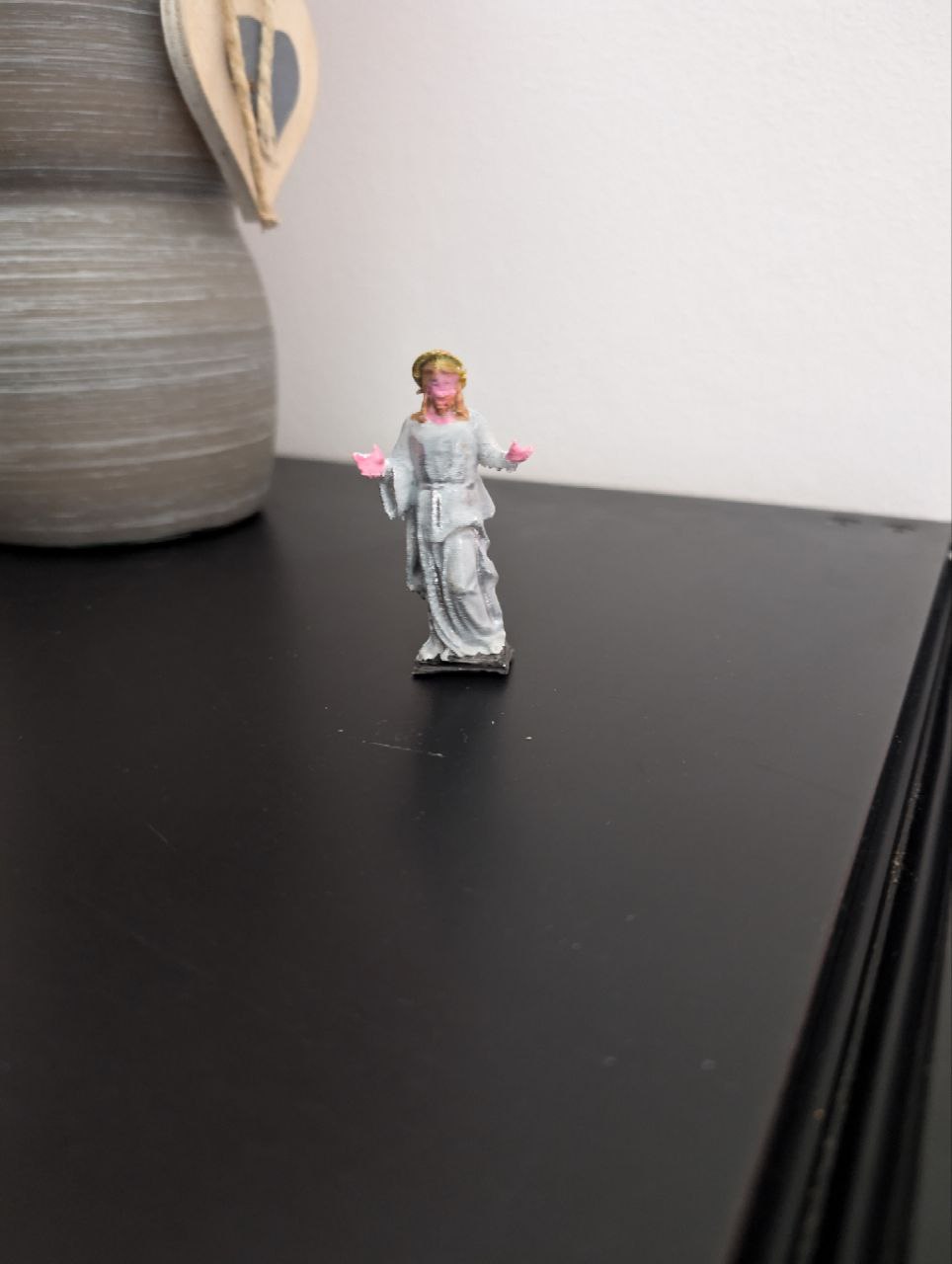 Jesus Figurine A Fusion of Tradition