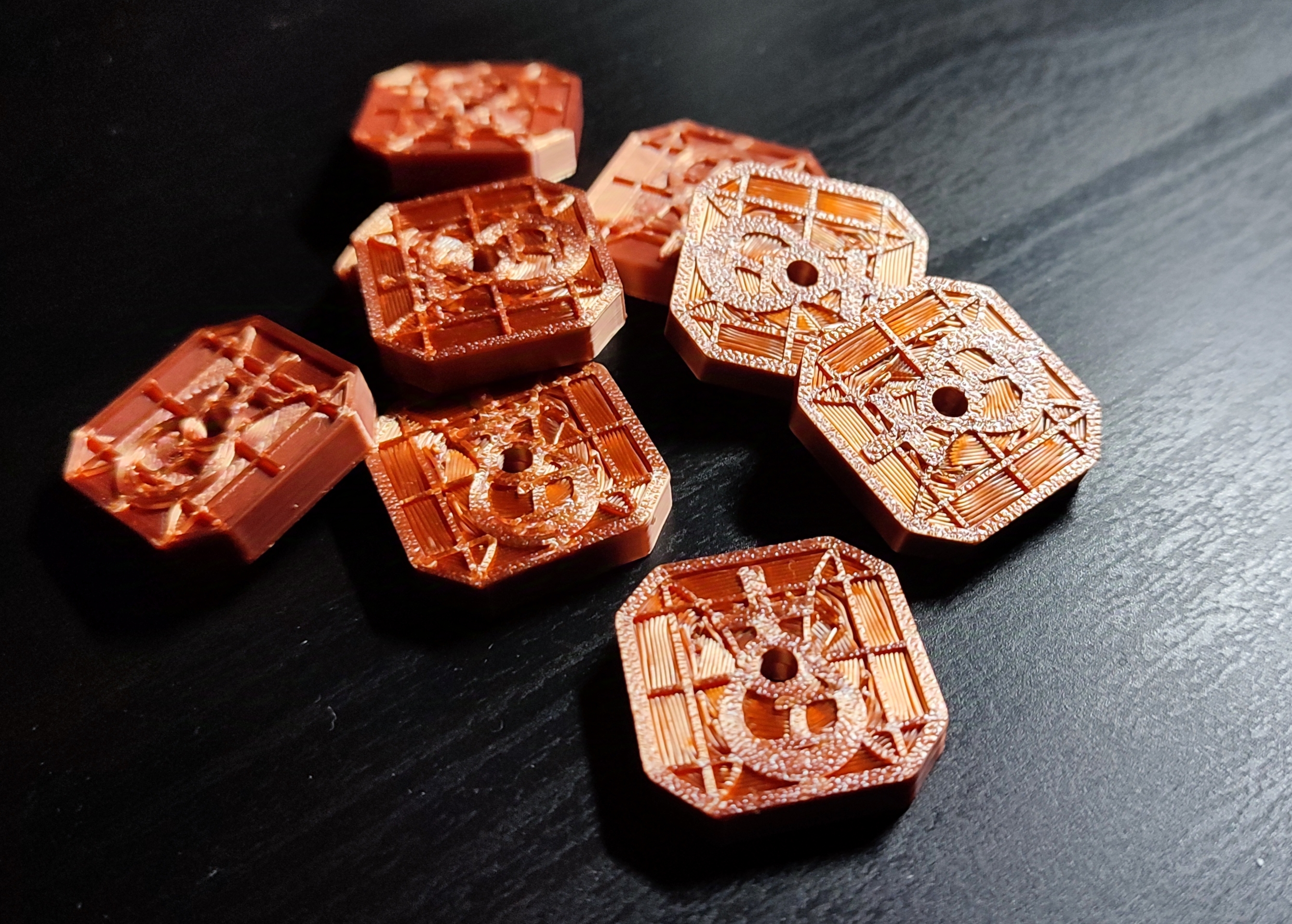 Bronze piece (double sided)